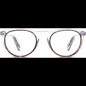 Warby Parker Haskell Eyeglasses in Crystal Maple